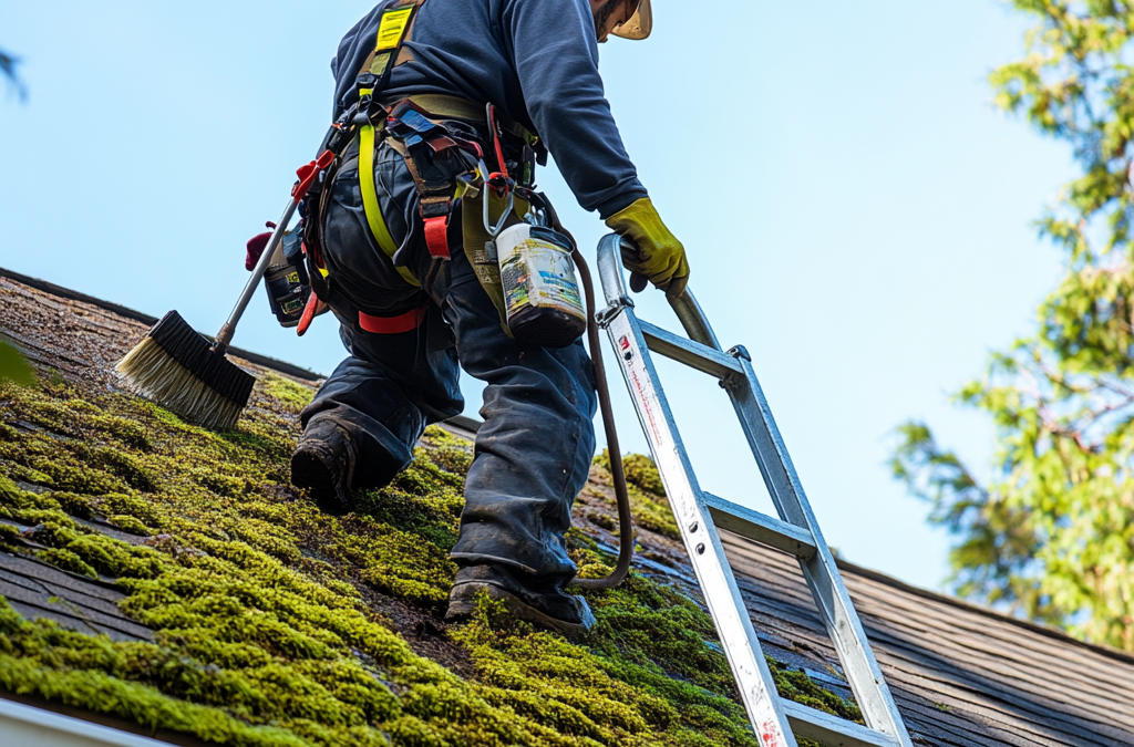 How to Remove Moss from a Roof: Step by Step Guide